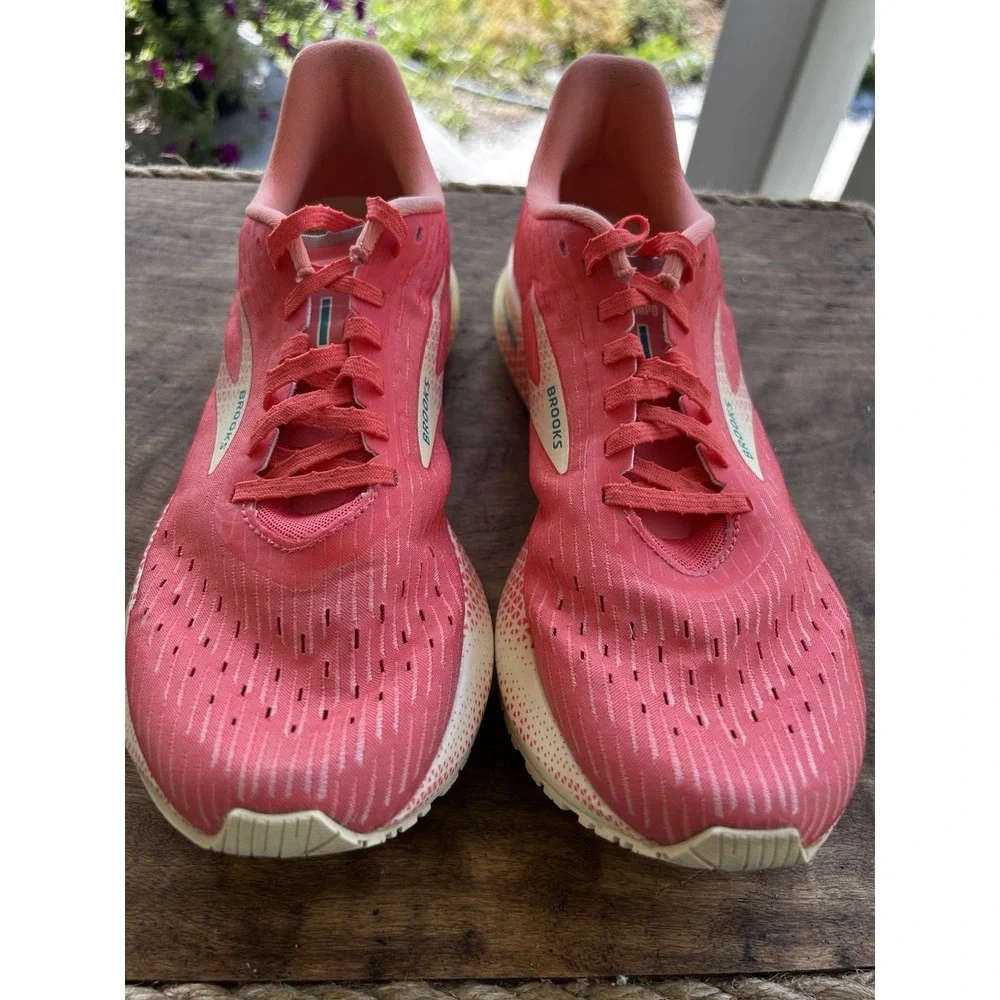 Brooks Hyperion Tempo Running Shoes Womens 10 Pink Coral Road Athletic